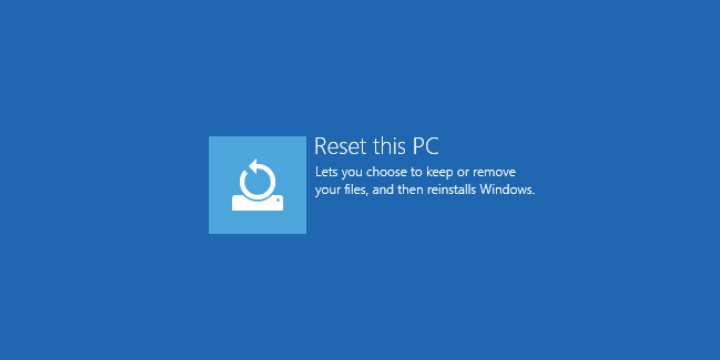 cara reset windows 10 tanpa install ulang dan menghilangkan data