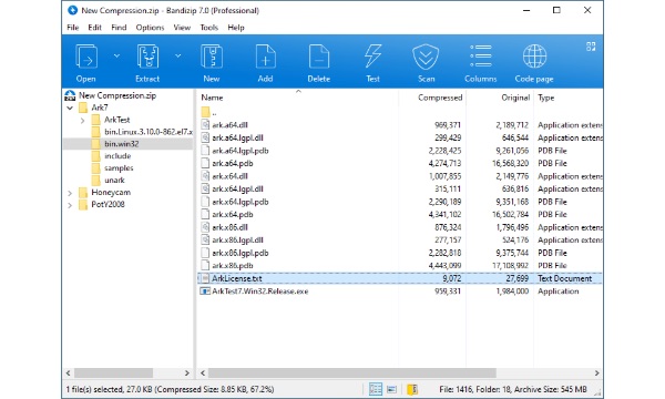 bandizip, Aplikasi Kompres dan Ekstrak File (Archiver) Terbaik di Windows 10