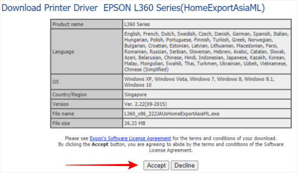 1 Download Driver Epson L220 Untuk Windows 10