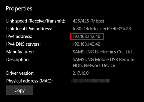cara melihat IP address laptop 2